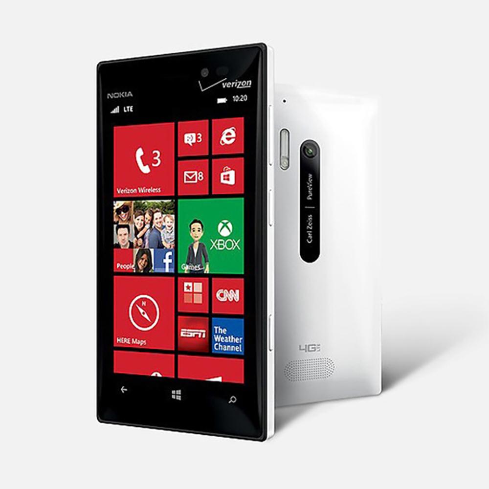 Восстановленный мобильный телефон Nokia Lumia 928 4.5'' двухъядерный 1.5 ГГц 32 ГБ 8.7 МП NFC 3G с 1 SIM