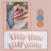 24pcs/Box Press On Nails Full Cover Manicure Tool Coffin False Nails Wearable Fake Nails Nail Tips