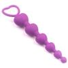 Heart Beads Soft Anal Plug Anus Toys Big Balls Silicone G-Spot Stimulating Butt Plugs Adult Sex Couple Sexy