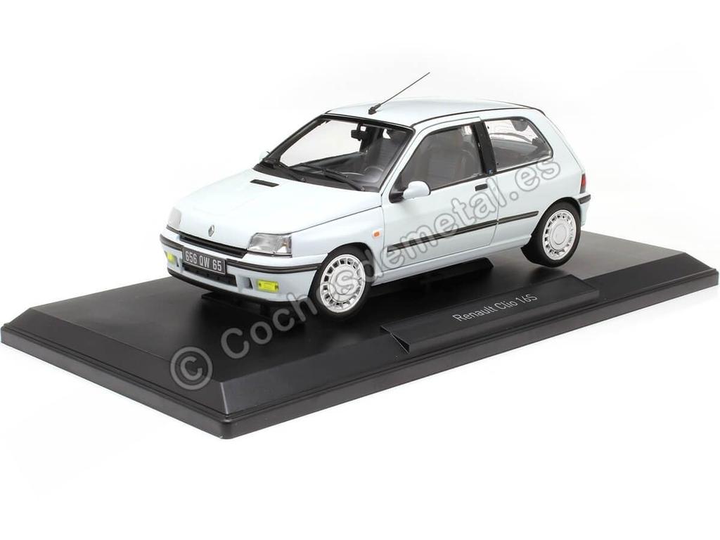 NOREV Renault Clio 16S 91 White Scale Model 185251 1/18