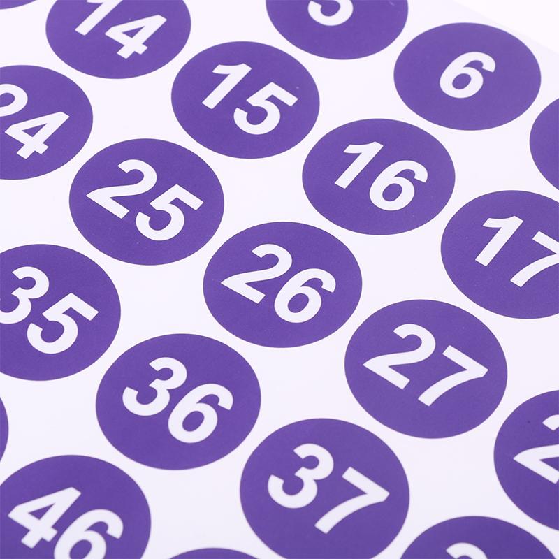 4 листа 2,54 см Цифровые наклейки 1-200 Последовательные номера Самоклеящиеся этикетки DIY Флакон для лака для ногтей Посуда Декор для скрапбукинга