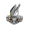 S925 Sterling Silver Ring Rabbit Women's Tyagin Seiko Retro Personality Opening Adjustable Niche Accessories