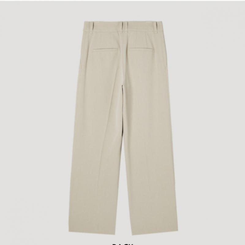 She Smiss Pleat Straight Pants Swwslp11040 Lb