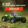M2 2.4G 1/32 Высокоскоростной RC Дрифт Автомобиль Гоночный Автомобиль на Радиоуправлении 20 км/ч Металлическое Шасси Электрические Внедорожные Игрушки для Мальчиков