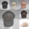 Winter Baseball Plush Cap With Embroidered Butterfly Bow Design For Wear Daily