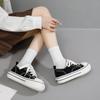 Spring New Canvas Shoes Female Students Wear Platform Casual Shoes Ins Trendy Sneakers Female