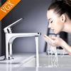 VGX Bathroom Sink Faucet Basin Mixer Gourmet Faucet Water Tap Hot Cold Tapware Chrome Matte Black Lavatory Sink Tap Crane Brass
