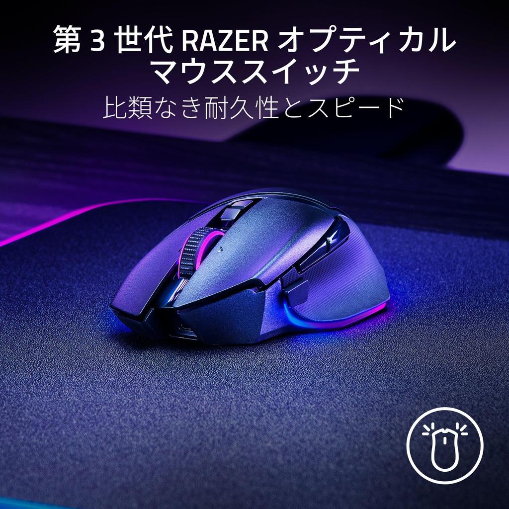 Razer Basilisk V3 Pro 35K Беспроводная игровая мышь HyperSpeed Wireless Bluetooth Проводная 2-го поколения Оптический сенсор Focus Pro 35K Оптический сенсор 3-го поколения