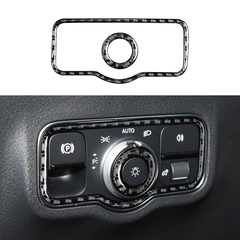 Углеродное волокно для Mercedes Benz GLB/B class w246 Панель управления Windows Подлокотник Дверная ручка Автомобильная наклейка Интерьер