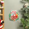 Christmas Home Decor Exquisite Door Sticker Funny Fridge Magnet Gift Cartoon Pattern Xmas Atmosphere Magnetic Stickers Cute 1PC