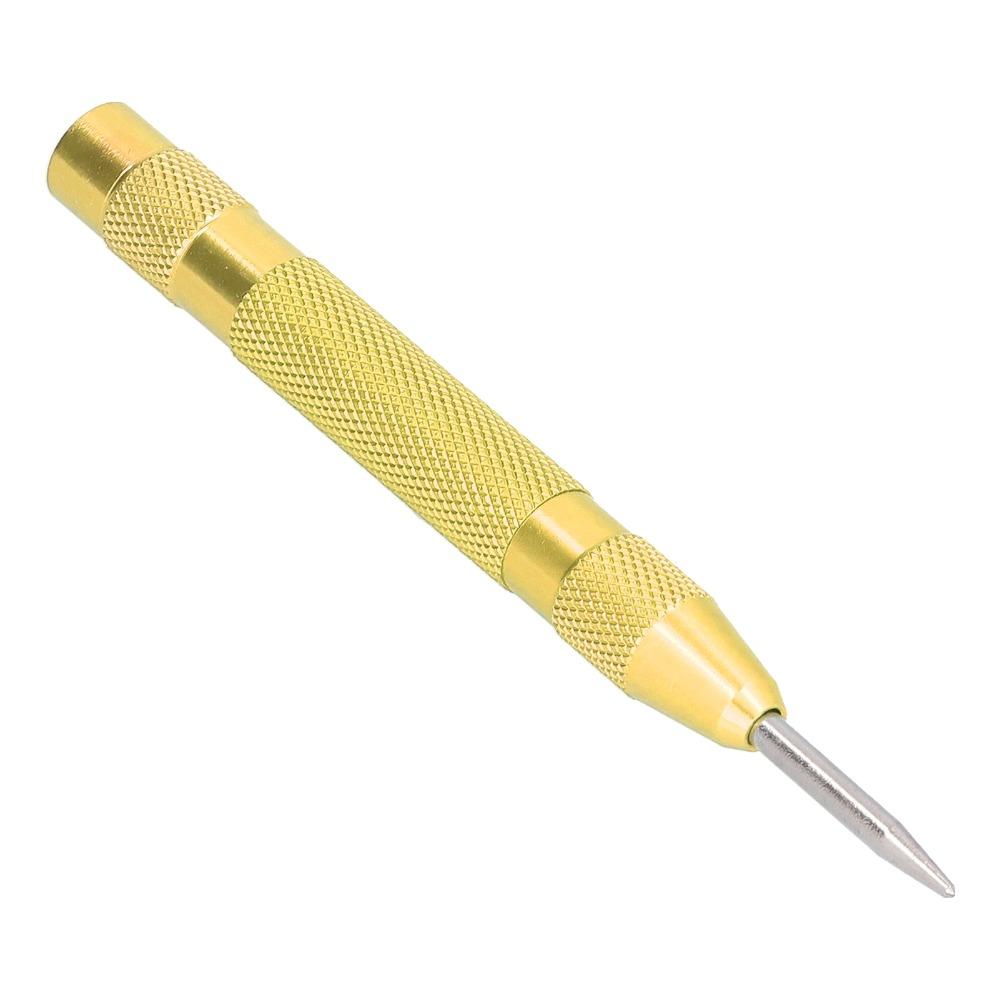 Adjustable Force Automatic Center Punch Removable Tip Metal Center Punch DIY Workshop