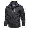 New Spring and Autumn Plus Size Jacket Men's Windproof and Waterproof Outdoor Hooded Jacket Men's Coat