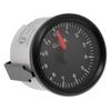 52mm Black Clock Gauges 12 Hours Meter Red Backlight Instrument For Car SUV Boat