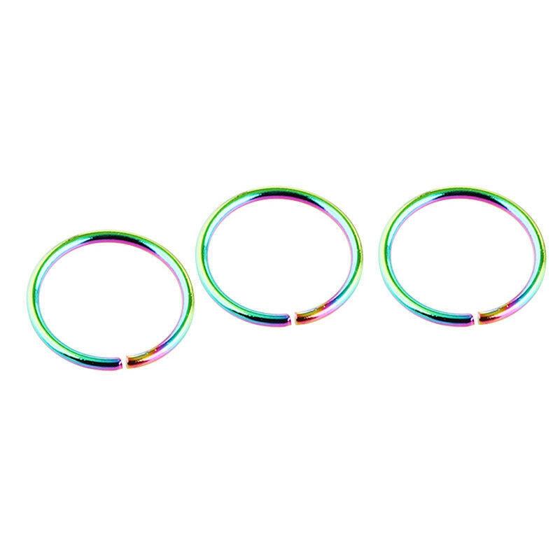 Обруч для пирсинга ушей, губы, кольца в носу, стальное кольцо в носу, пирсинг хряща, кольцо в носу