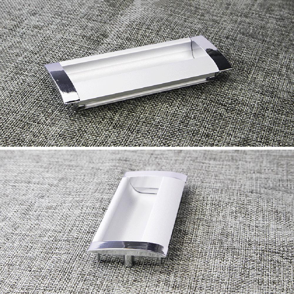 Aluminum Alloy Modern Cabinet Furniture Cupboard Door Handle Door Knob Embed Hidden Pulls