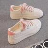 INS модные белые туфли, женские весенние новые пшеничные студенческие женские кроссовки, повседневные кроссовки с мягкой подошвой, женская обувь