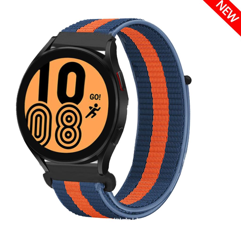 Нейлоновый петлевой ремешок для Samsung Galaxy Watch 7/4/6/Classic/5/pro/active 2/Gear S3 Браслет Huawei watch GT 2 4 3 pro ремешок 20 мм/22 мм