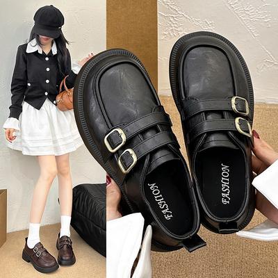 Колледж Фэн Тунлэ маленькие кожаные туфли женские осенние новые туфли для униформы не устают Мэри Джейн Любовь одинарные туфли