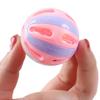 Игрушка-мячик для кошек с колокольчиком Интерактивная играющая кошка Колокольчик Игрушка Портативный Полый Звенящий мячик для кошек игрушка товары для игр домашних кошек