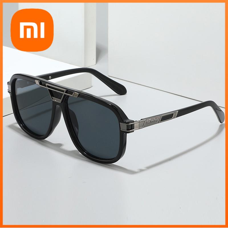 Xiaomi Новый стиль персонализированных солнцезащитных очков с двойной перекладиной, модные женские солнцезащитные очки, женские ультрафиолетовые солнцезащитные очки M6215