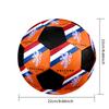 KNVB Indoor Soccer Ball Colorful Machine Stitched PVC Size 5 Team Training Competition Ready Durable High-Bounce Cool Sports Gift