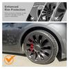 21" Wheel Hub Protection Tesla Model Y Performance Rim Patch Protector ABS Wheel Cover