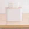 Tissue Box Sturdy Space Saving PP Log Cover Tissue Box for Living Room