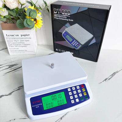 Электронные весы Электронные кухонные весы 30 кг / 1 г Точные ЖК-цифровые весы Электронный баланс Весы для взвешивания Пластиковый вес