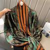 Print Scarf Cashew Pattern Spring and Autumn Silk Scarf Shawl