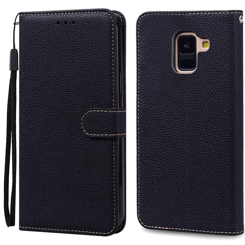 A8 Plus Case For Samsung Galaxy A8 2018 Case A530F SM-A530F Wallet Flip Leather Case For Samsung A8 Plus 2018 A8+ A730F Cover