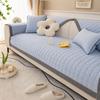 All-Cotton Sofa Cushion Four Seasons Universal Pure Cotton Cushion Simple Modern Non-Slip Sofa Cover Backrest Towel Cover Cloth