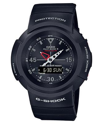 Мужские часы G-SHOCK Аналоговые ударопрочные кварцевые часы из смолы 200 м водонепроницаемые AWG-M520-1A
