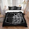 3Pcs Attack Titan Emblem Bedding Set Soft Fabric Duvet Cover Pillowcases Christmas Xmas Halloween Gift 1 Duvet Cover 2 Pillowcase L1393