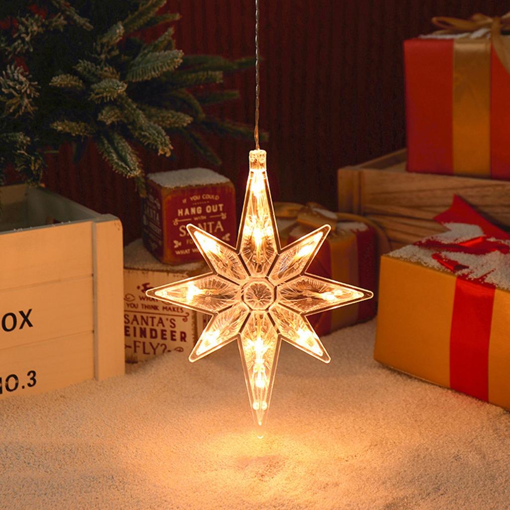 Рождественская лампа на присоске Украшение Украшение Рождественской сцены Макет Рождественского Светильника Окно