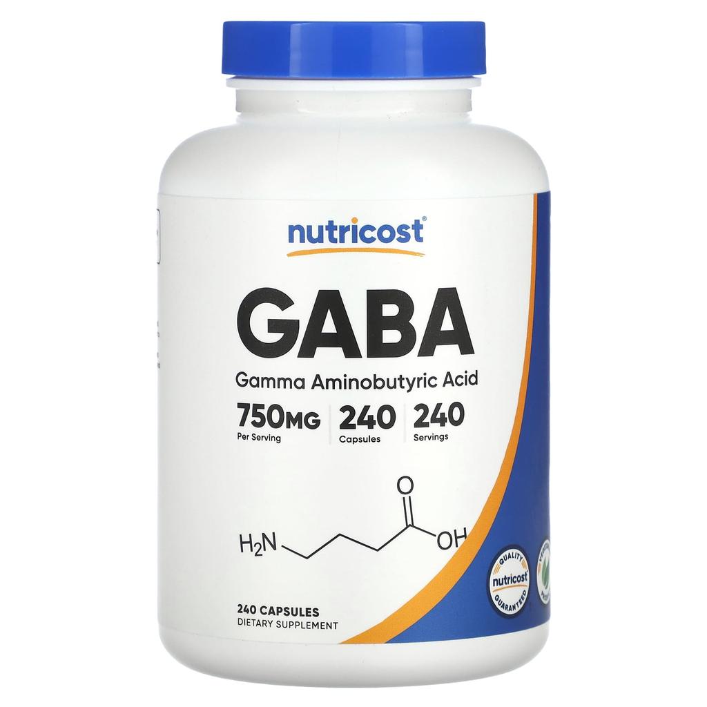 Gaba, 750Mg, 240 Capsules