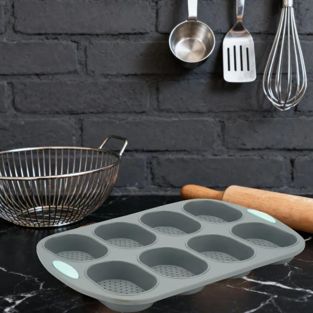 Anti-scalding Silicone Bread Pan Non-stick Baking Tray Durable Baking Mold  Oven