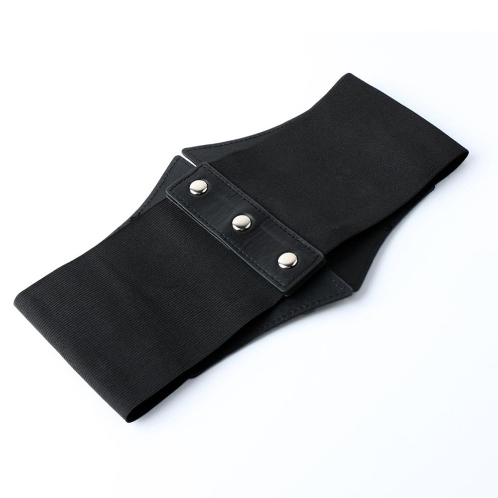 Корсетный пояс из искусственной кожи, эластичный пояс с высокой талией для женщин, корректирующее тело, универсальный повседневный бандаж-бюстье