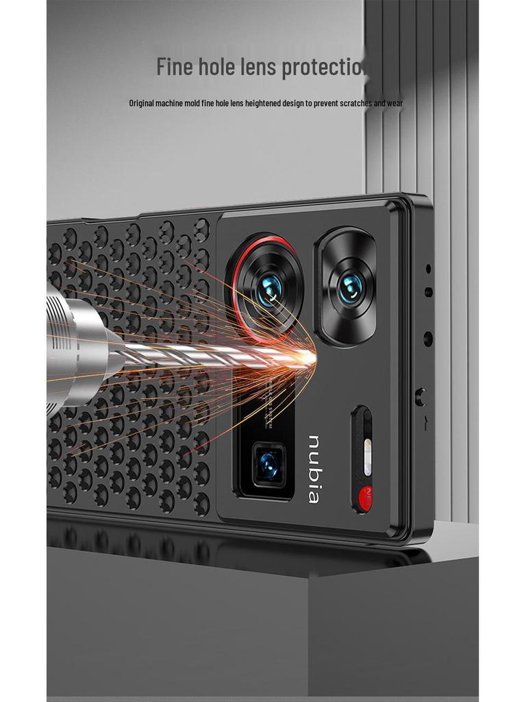 Чехол для телефона Nubia Z80/Z70 Ultra с ароматерапией, алюминиевый, с теплоотводом Z60u