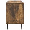 TV Stand Smoked Oak 102 x 34.5 x 50 cm Particleboard