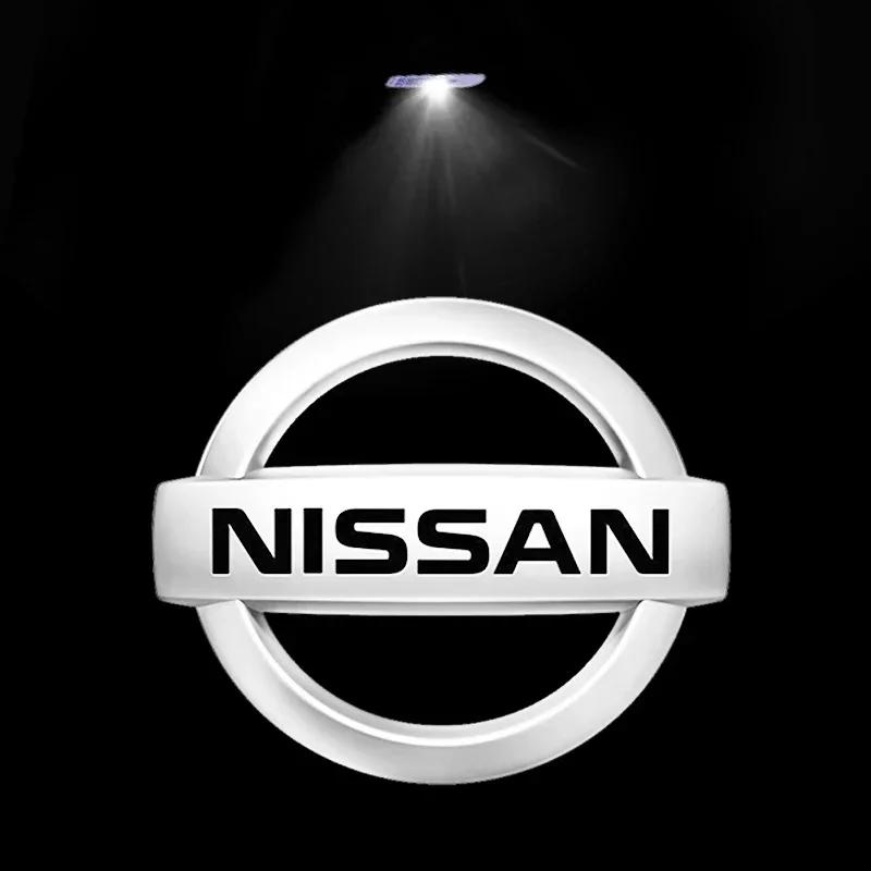 Для Nissan ADFG32 шт. Светодиодная подсветка логотипа приветствия на двери автомобиля Светодиодная лампа для Nissan Teana Altima Coupe Sedan MAXIMA AMADAR TITAN QUEST Quest Armada