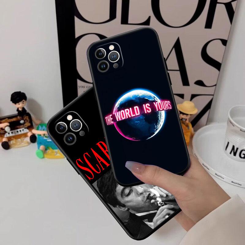 S-Scarfaces Shell Phone Case for Samsung Galaxy Note 10 20 S23 S24 S25 Ultra FE Plus Edge Lite A02S A35 A07 A17