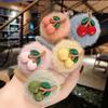 High Elastic Cherry Hair Rope Hair Band Female Hair Band Rope Hair Accessories