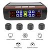 Солнечный USB TPMS Система контроля давления в шинах автомобиля Интеллектуальная с 4 внешними датчиками 0-3,5 бар Сигнализация давления в шинах T12 Вращающийся держатель