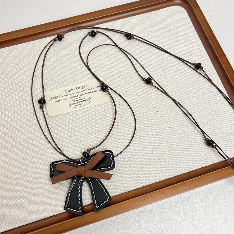 Минималистичное модное геометрическое ожерелье с подвеской в виде шара для женщин и девочек, универсальная длинная цепочка для свитера, ювелирные изделия, аксессуары, подарки