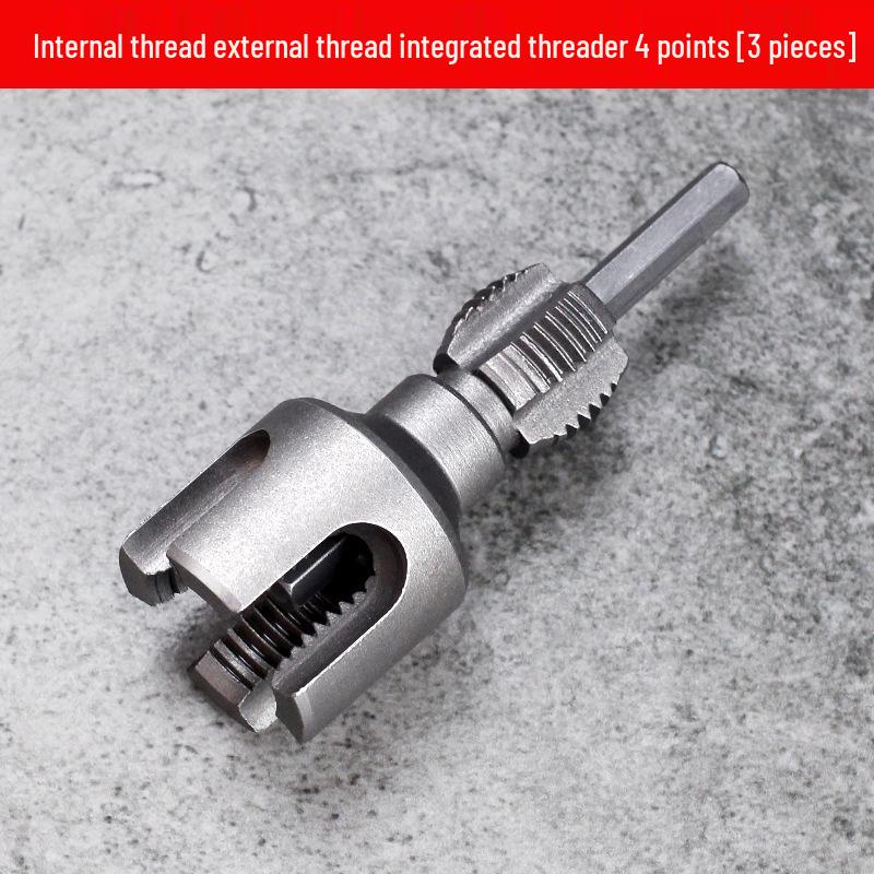 Дан Пайп Резьбонарезной станок: Интегрированный внутренний и внешний ППР набор для врезки труб горячим расплавом (1/2'' & 3/4'')