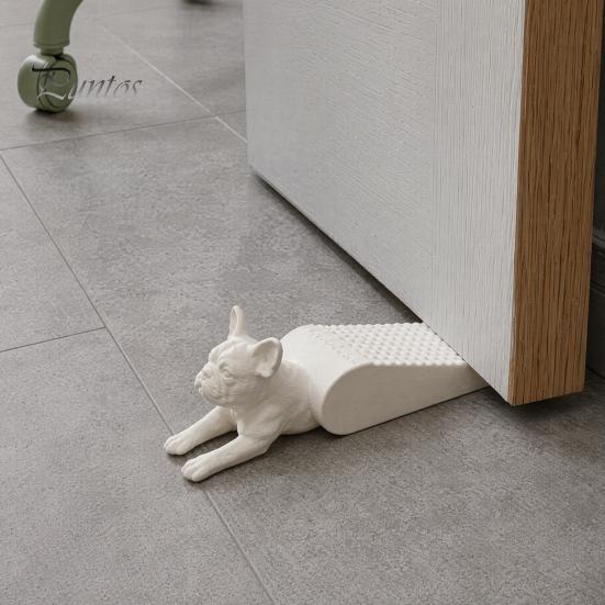 3D-печатный дверной клин, стопор-клин в виде французского бульдога, дверной стопор в форме собаки, ветрозащитный, противоскользящий, не требует сверления, напольный дверной стопор для дома, офиса, спальни
