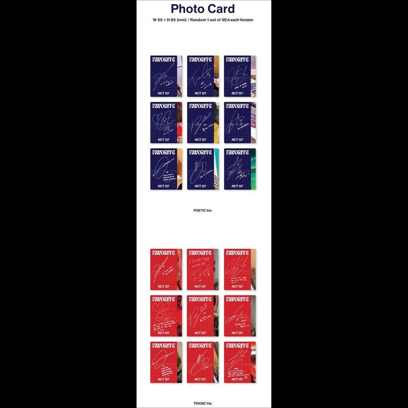 NCT 127 [Избранное] Третий переизданный альбомный комплект, версия.(случайный)