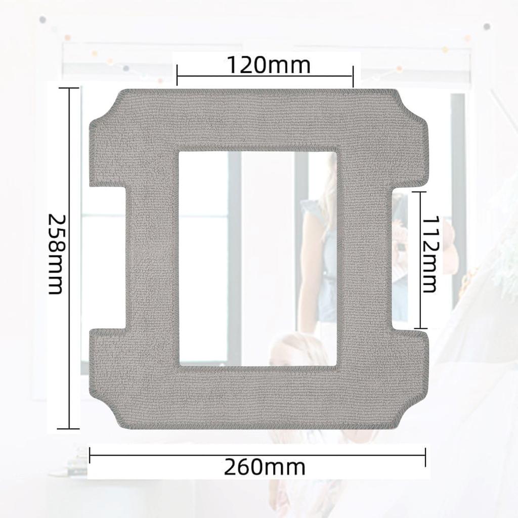 Моющиеся салфетки для швабры, чистящая тряпка для робота-мойщика окон Ecovacs WINBOT W1 / W1 Pro, аксессуары