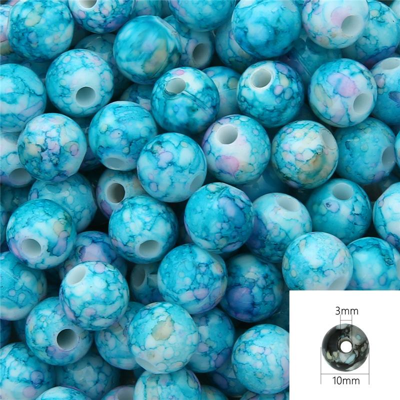 Креативные серьги, браслет, материал ABS 12 мм/10 мм/8 мм, 30/50/100 шт., искусственный жемчуг, ручная работа, аксессуары для украшений своими руками, акриловые цветочные круглые бусины