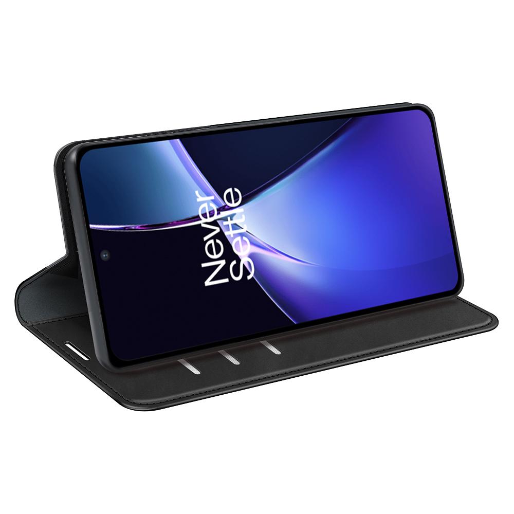 For OnePlus Nord CE4 Lite 5G/Oppo K12x 5G (China) Wallet Phone Case Skin-Touch Leather Flip Cover